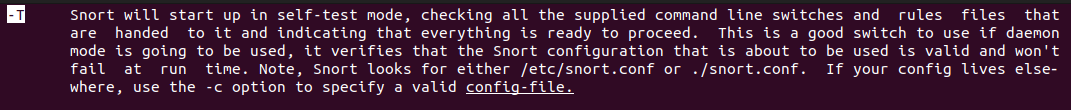 Installing and Configuring Snort