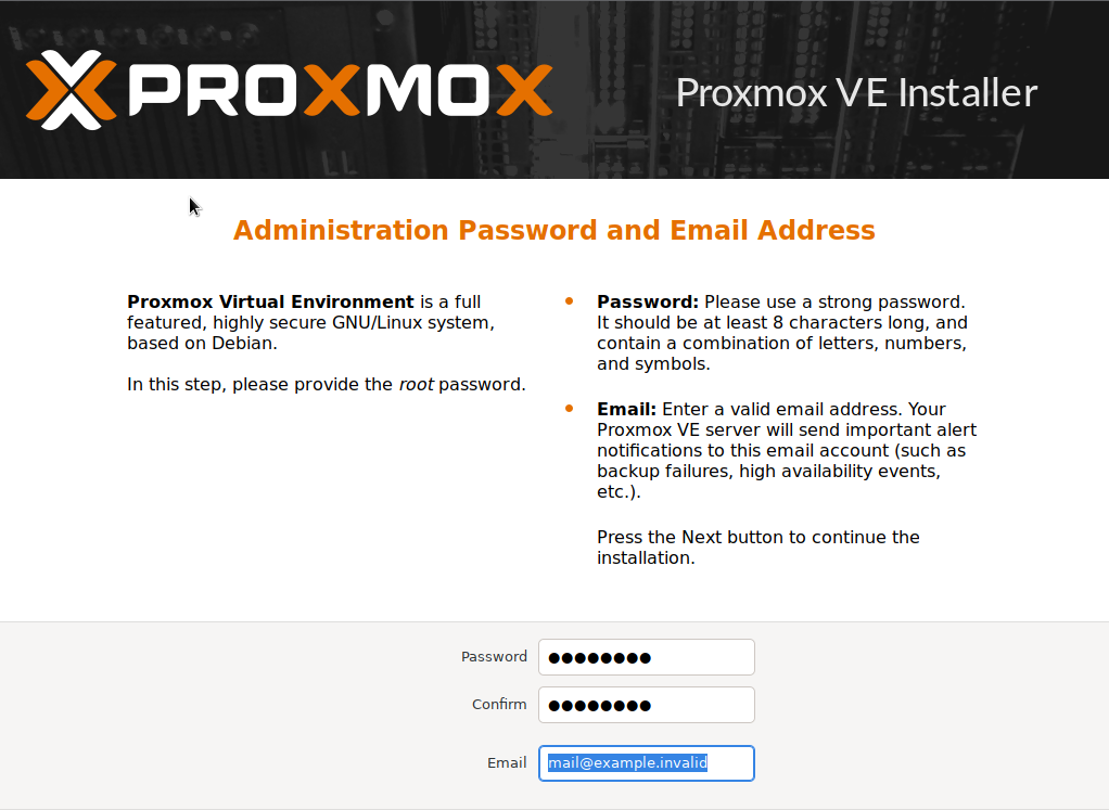 Installing and Configuring Proxmox