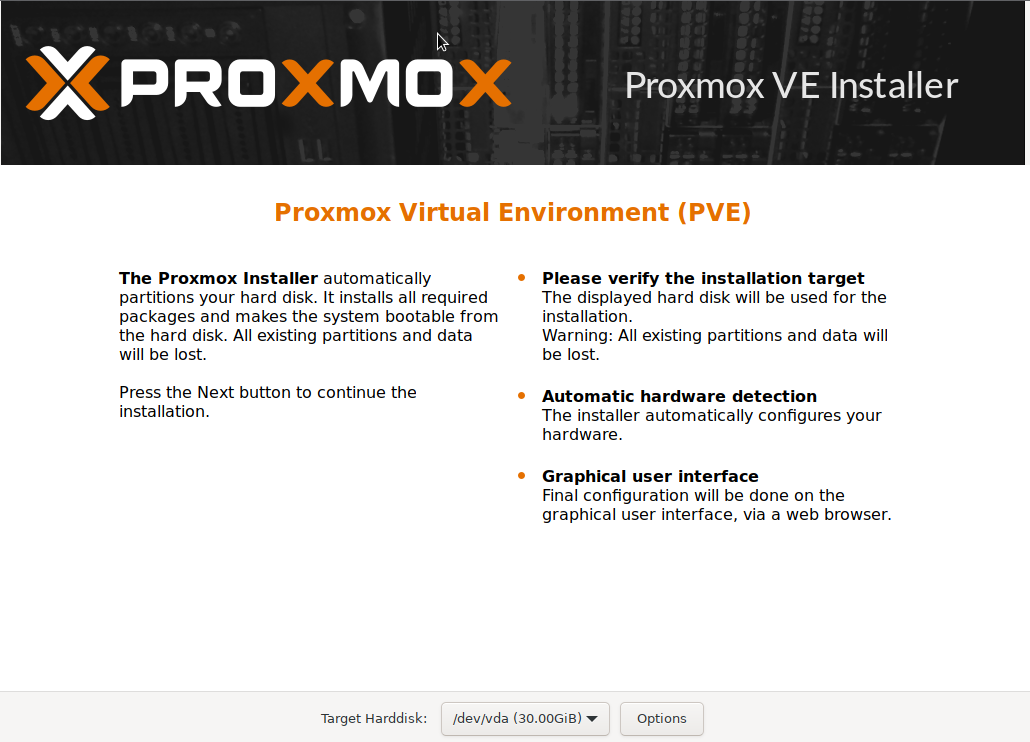 Installing and Configuring Proxmox