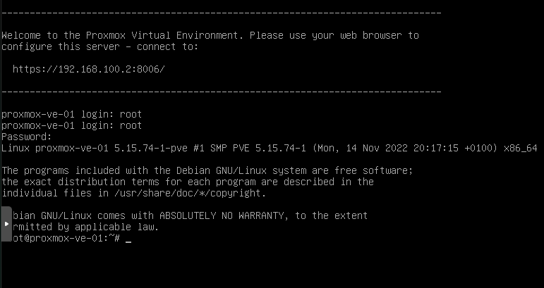 Installing and Configuring Proxmox