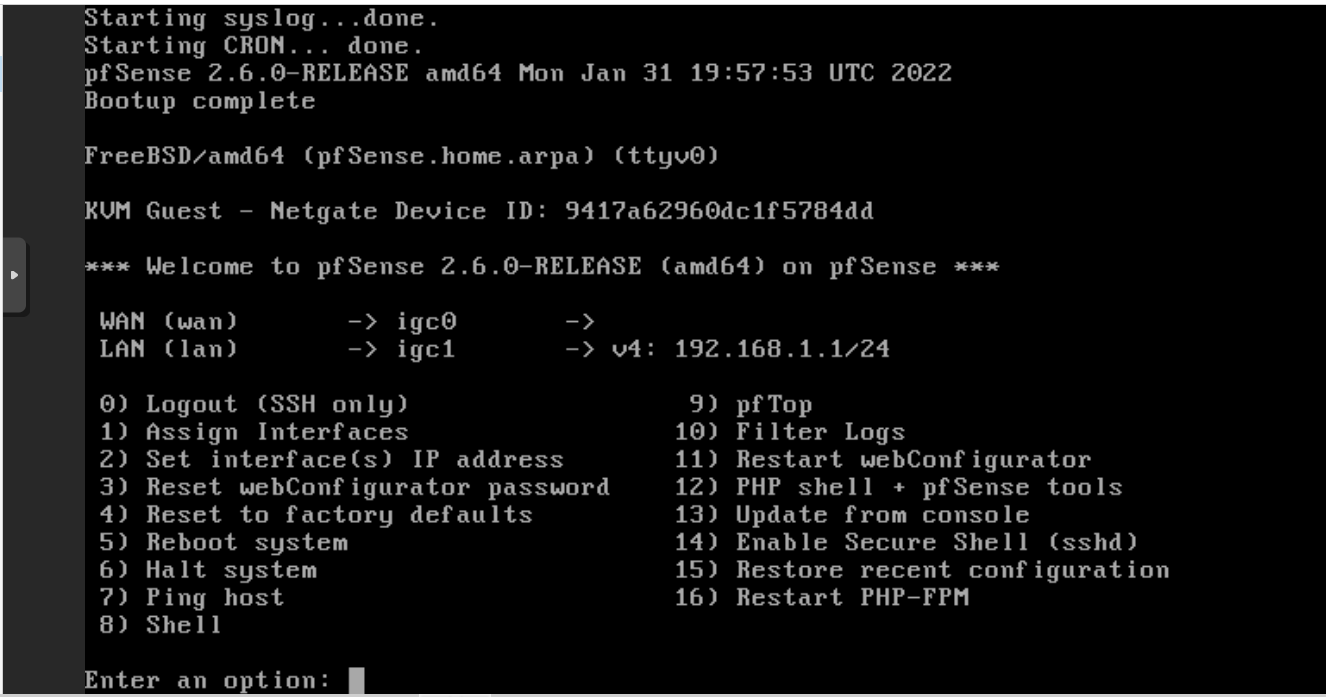 Installing pfSense on Proxmox