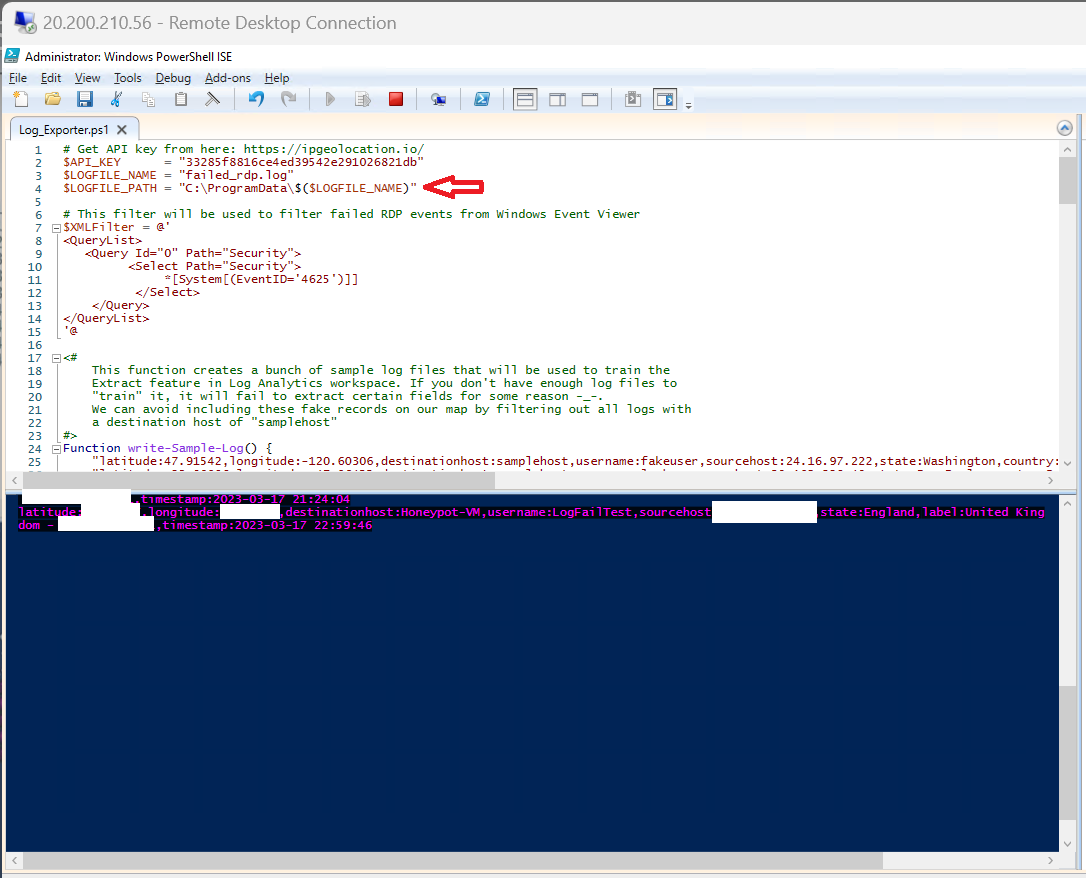 Detect brute-force attacks and mapping it through Azure Sentinel.