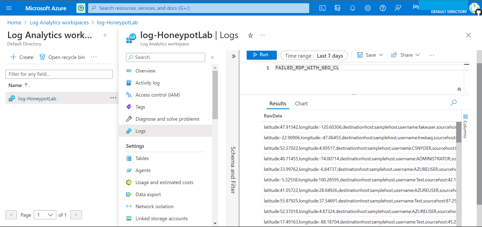 Detect brute-force attacks and mapping it through Azure Sentinel.