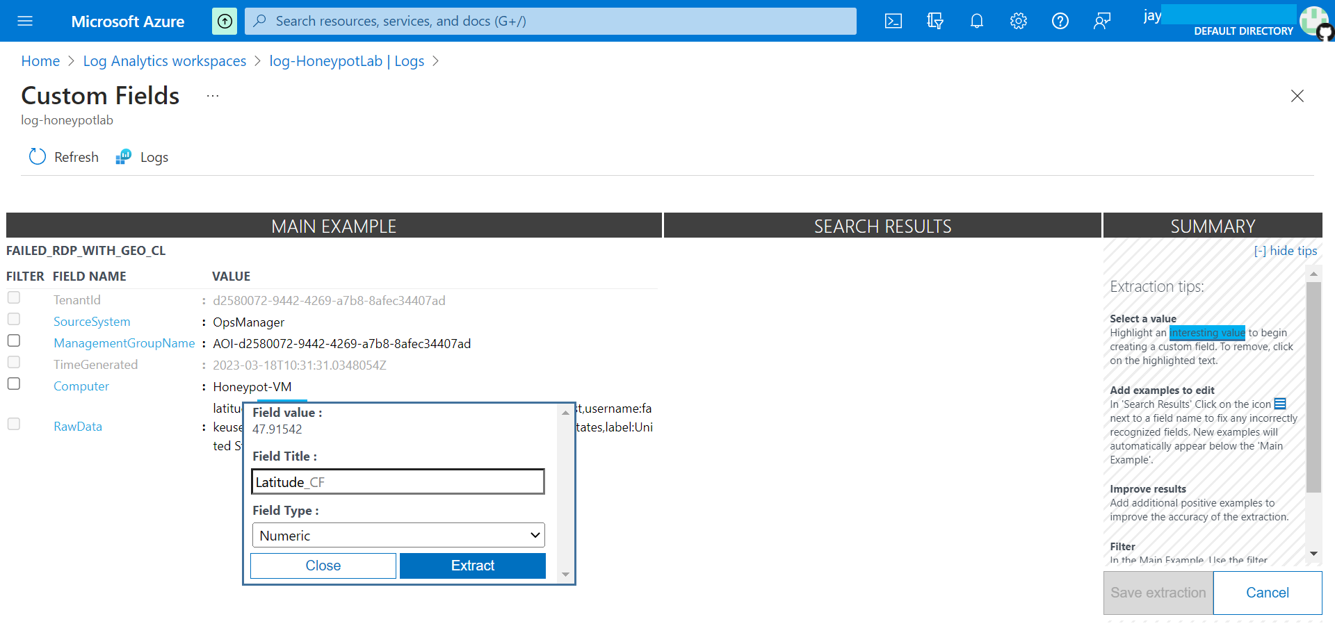 Detect brute-force attacks and mapping it through Azure Sentinel.