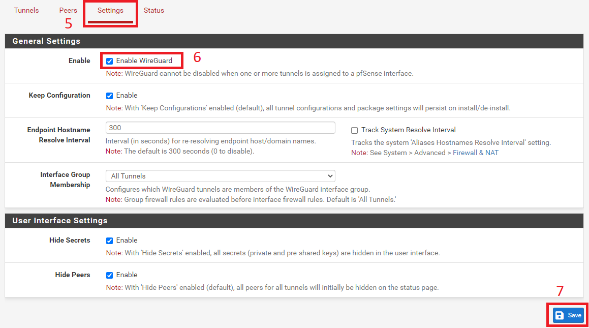 WireGuard VPN on pfSense Router