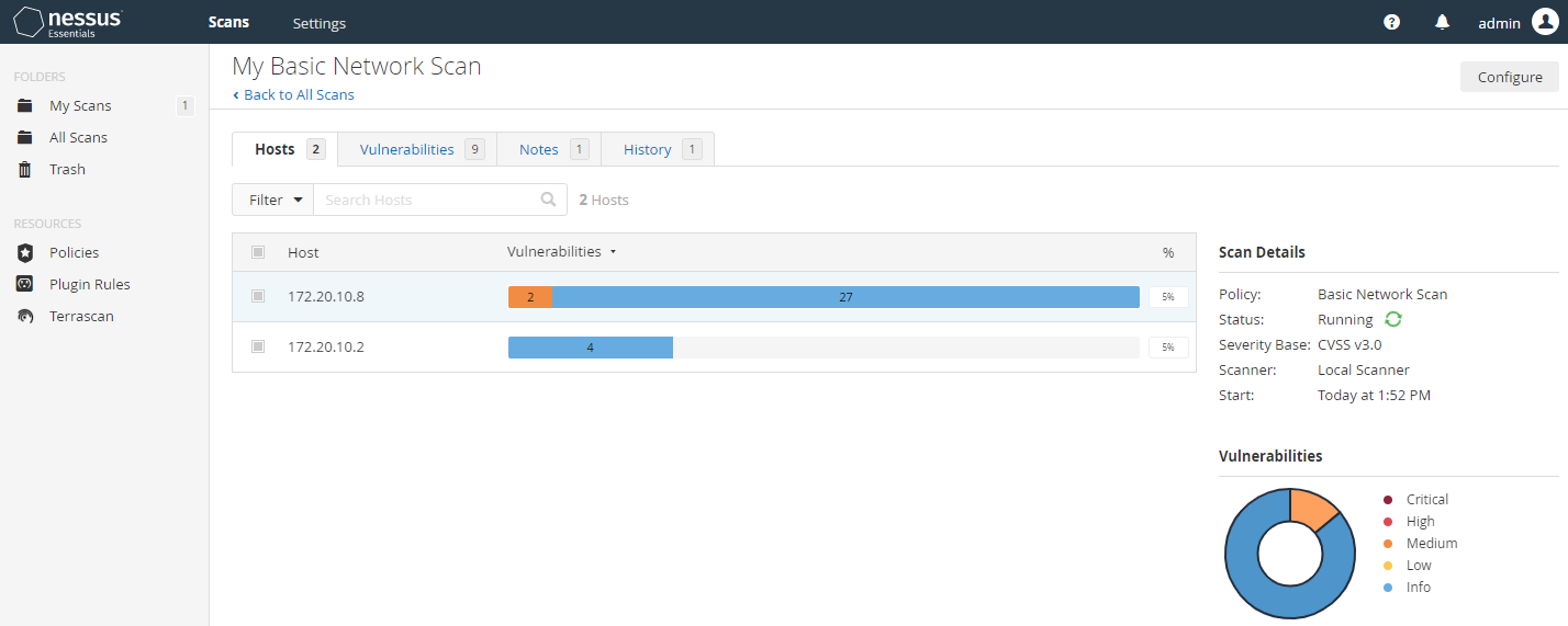 Scan your Home Network using Nessus on Docker