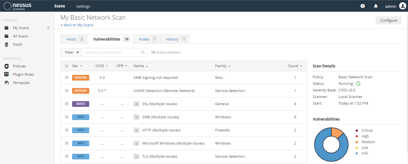 Scan your Home Network using Nessus on Docker